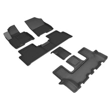 Load image into Gallery viewer, 3D Maxpider 22-23 Kia Sorento 6-Seats Kagu Floor Mat- Black R1 R2 R3 (L1KA07401509)