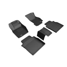 Load image into Gallery viewer, 3D Maxpider KAGU Floor Mat, BLACK, 1ST ROW/2ND ROW (L1AD05001509)