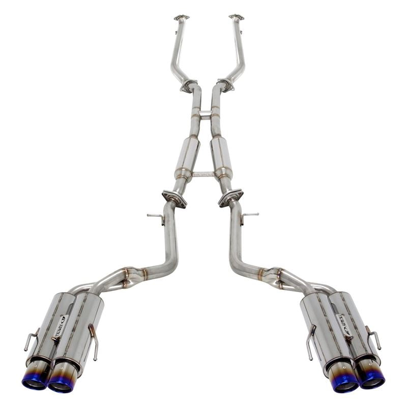 APEXi® N1-X Evolution Extreme 304 SS Cat-Back Exhaust System with Quad Rear Exit (164KT212)