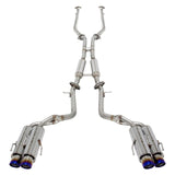 APEXi® N1-X Evolution Extreme 304 SS Cat-Back Exhaust System with Quad Rear Exit (164KT212)