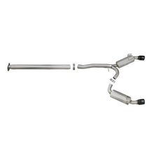 Load image into Gallery viewer, Takeda 3 IN to 2-1/2 IN 304 Stainless Steel Cat-Back Exhaust w/ Black Tips (49-36701-B)