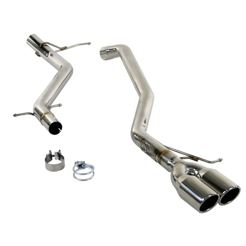 aFe MACH Force-Xp 2-1/2 in 304 Stainless Steel Cat-Back Exhaust w/Polished Tips (49-36401)