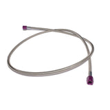 ZEX 4 (ft) Long -4AN Braided Hose with Purple Ends (NS6597)