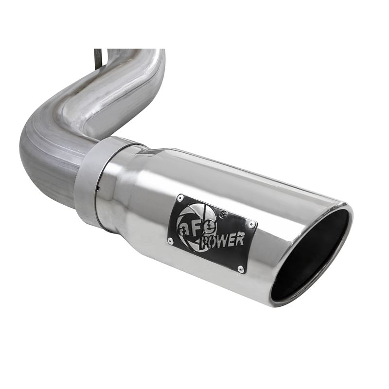 aFe Apollo GT Series 3 IN 409 Stainless Steel Cat-Back Exhaust System w/ Polish Tip (49-44107-P)