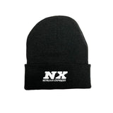 Nitrous Express NX Beanie Black, White NX Logo (16590)