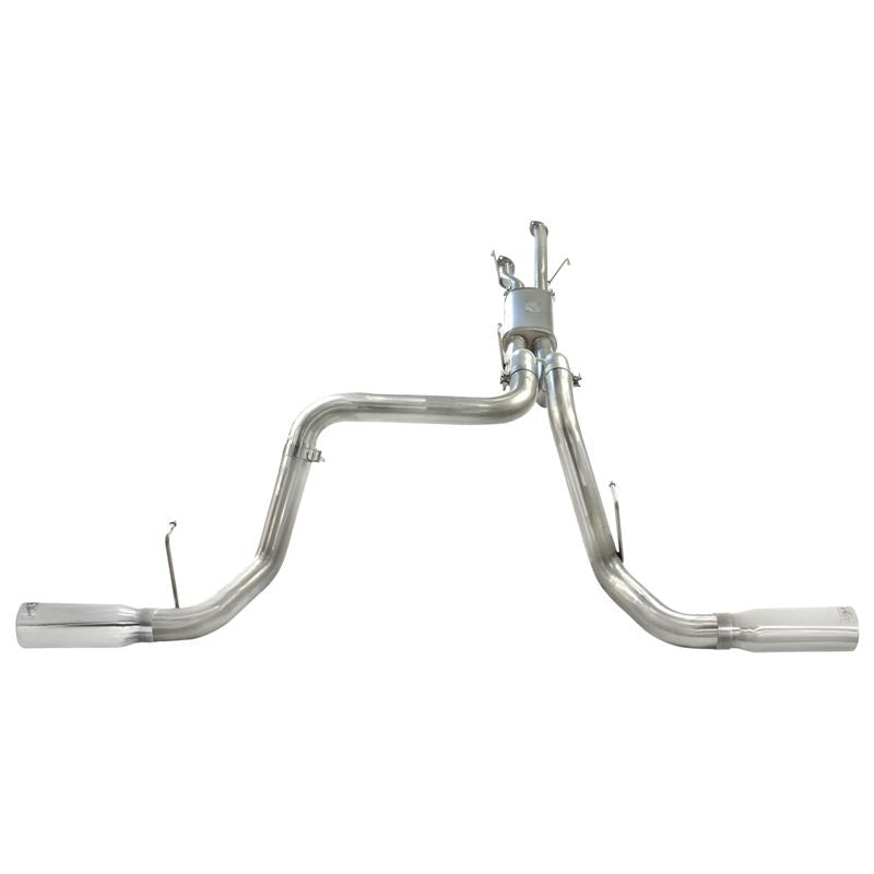 aFe MACH Force-Xp 2-1/2 IN to 3 IN 409 Stainless Steel Cat-Back Exhaust w/Polish Tip (49-46014-P)