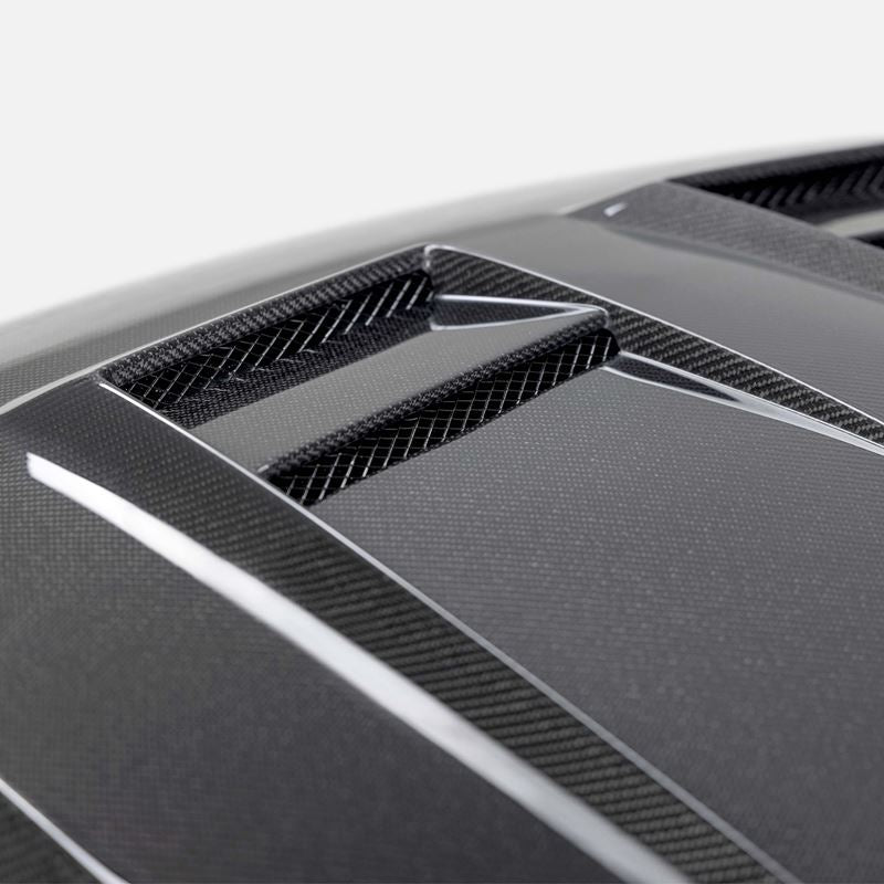 Seibon 2022-2023 Volkswagen Golf GTI/R DV-Style Carbon Fiber Hood (HD22VWG8-DV)