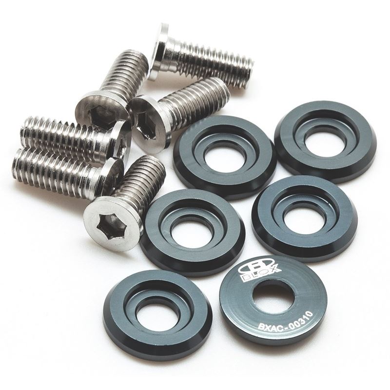 Blox Racing Small Diameter Fender Washers - Polished (BXAC-00310-S-PO)