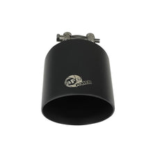 Load image into Gallery viewer, aFe MACH Force-Xp 304 Stainless Steel Clamp-on Exhaust Tip Black Velvet (49T25454-B072)