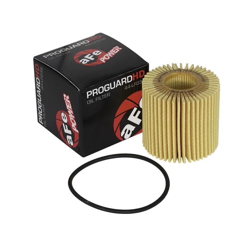 aFe Pro GUARD D2 Oil Filter (4 Pack) (44-LF036-MB)