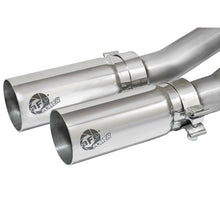 Load image into Gallery viewer, aFe Rebel Series 3 IN to 2-1/2 IN 409 Stainless Steel Cat-Back Exhaust w/ Polish Tip (49-44070-P)