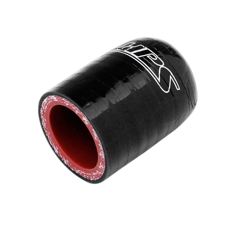 HPS 1-1/4" High Temperature Reinforced Black Silicone Coolant Cap Bypass Heater 32mm (RSCC-125-BLK)