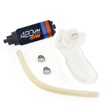 Load image into Gallery viewer, Deatschwerks DW420 Series 420lph In-Tank Fuel Pump w/ Install Kit For 04-7 Cadillac CTS-V (9-421-1038)