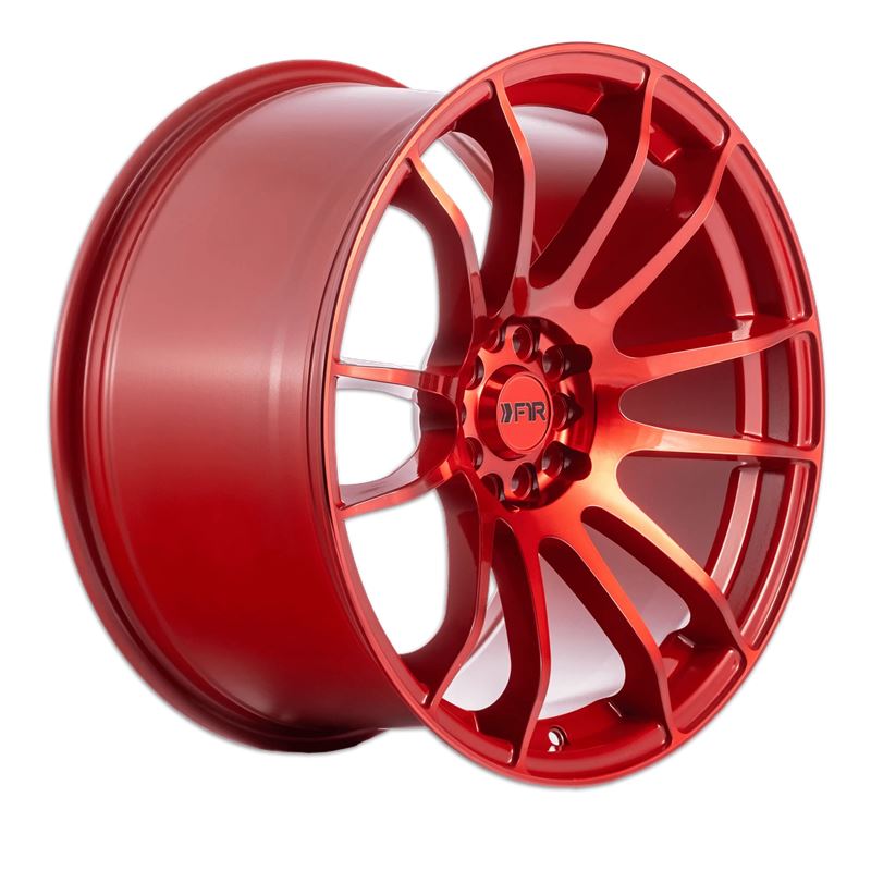 F1R F107 17x8 - Candy Red Wheel