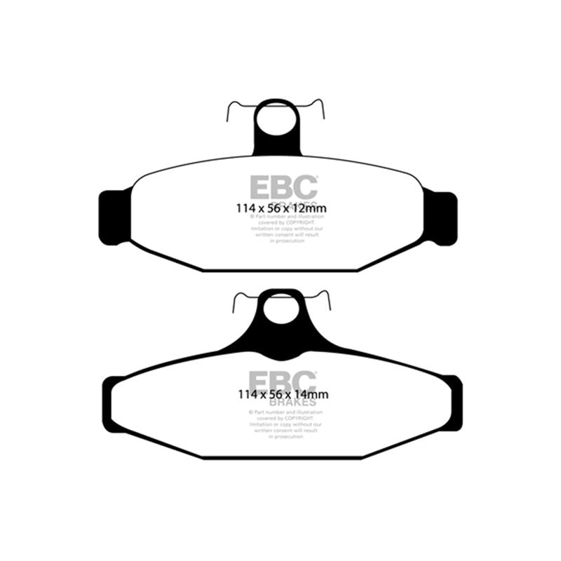 EBC Yellowstuff Street And Track Brake Pads (DP41167R)