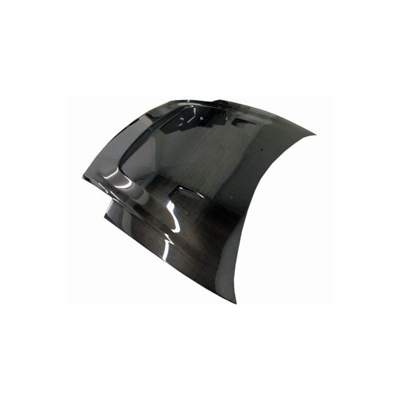 VIS Racing JS Style Black Carbon Fiber Hood (00MTECL2DJS-010C)