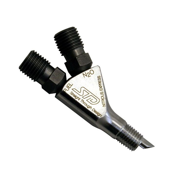 Nitrous Express Straight Thru Design Nozzle w/Fittings (Replaces Any 1/16 NPT Nozzle) (80018)