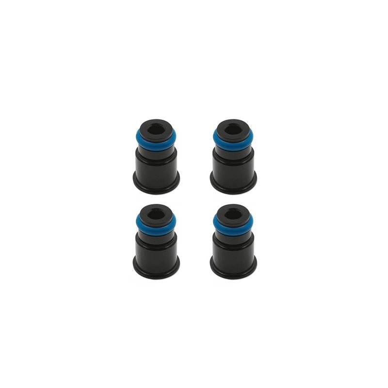 Blox Racing 11mm Adapter Top (1/2in) w/Viton O-Ring & Retaining Clip (Set of 4) (BXEF-AT-11S-4)