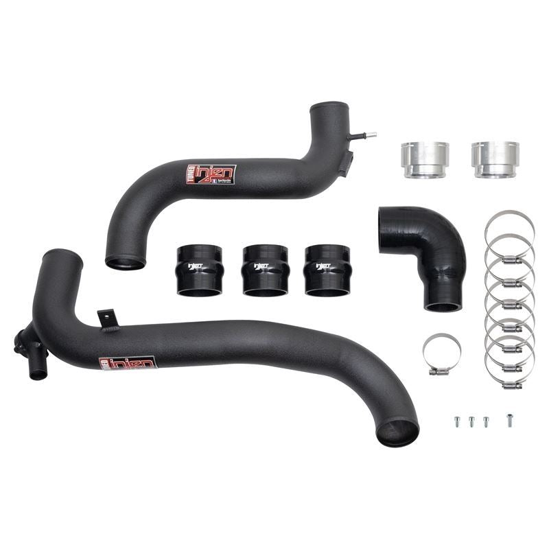 Injen 21-23 Ford Bronco L4-2.3L Turbo EcoBoost SES Intercooler Pipes Wrinkle Black (SES9300ICPWB)