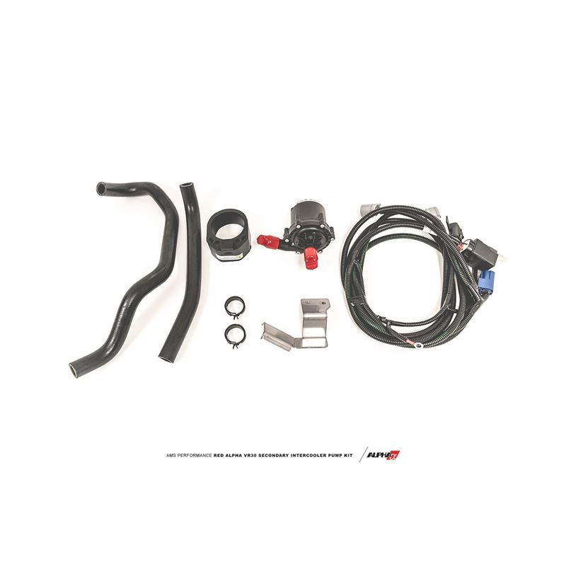 AMS Performance Q50/Q60 Red ALPHA VR30 Auxiliary Intercooler Pump Kit (ALP.28.02.0003-1)