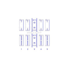 Load image into Gallery viewer, King Engine Bearings Main Bearing Set for 1990-1997 Eagle Talon (MB5227XP0.25)