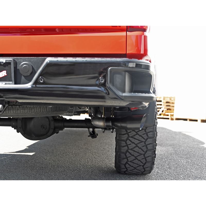 aFe Vulcan Series 3 IN 304 Stainless Steel Cat-Back Exhaust System w/ Black Tips (49-34106-B)