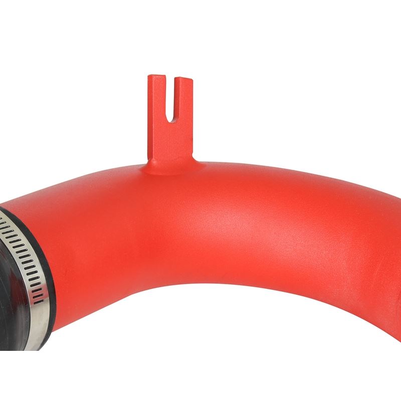 aFe BladeRunner 2-1/2 IN Aluminum Cold Charge Pipe Red (46-20189-R)