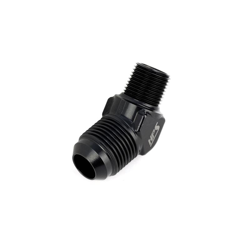 HPS Pefromance AN Flare to NPT 45 Degree Adapter (AN823-4-6)