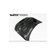 Load image into Gallery viewer, VIS Racing Terminator Style Black Carbon Fiber Hood (08MTEV104DTM-010C)