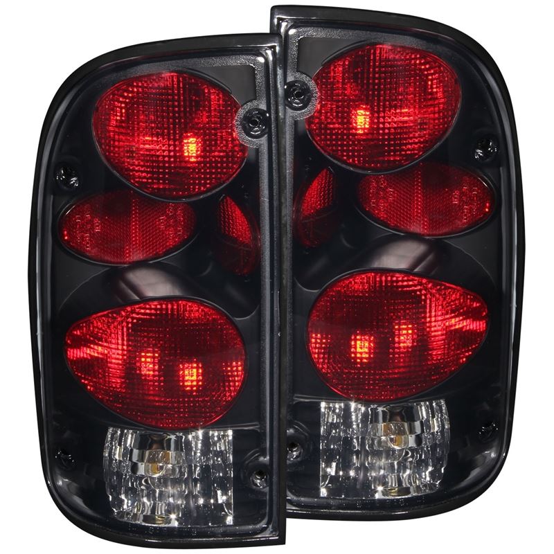 ANZO USA 1995-2000 Toyota Tacoma Taillights Dark Smoke G2 (211180)