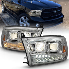 Load image into Gallery viewer, ANZO USA Projector Headlight Set w/Switchback Black w/Amber Pair (111441)