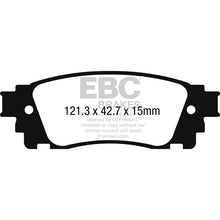 Load image into Gallery viewer, EBC Greenstuff 2000 Series Sport Brake Pads (DP22262)