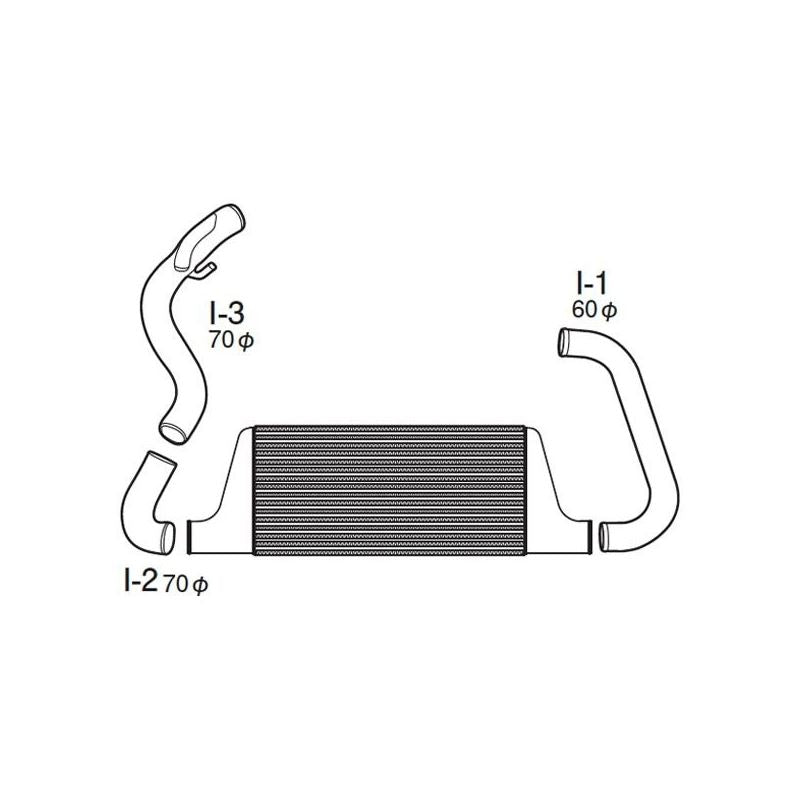 GReddy Type 24F Trust Intercooler Kit (12020211)