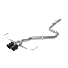 Load image into Gallery viewer, Takeda 3 IN to 2-1/2 IN 304 Stainless Steel Cat-Back Exhaust System w/ Black Tip (49-37011-B)