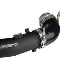 Load image into Gallery viewer, aFe Power 2-1/2 IN to 3 IN Aluminum Hot-Side Charge Pipe Black for 2020-2021 BMW Z4(46-20408-B)