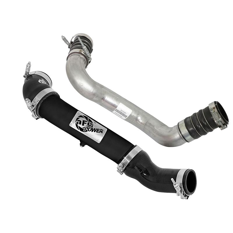 aFe BladeRunner 3 IN Aluminum Cold Charge Pipe Black (46-20289-B)