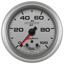 Load image into Gallery viewer, AutoMeter Engine Oil Pressure Gauge (7753)