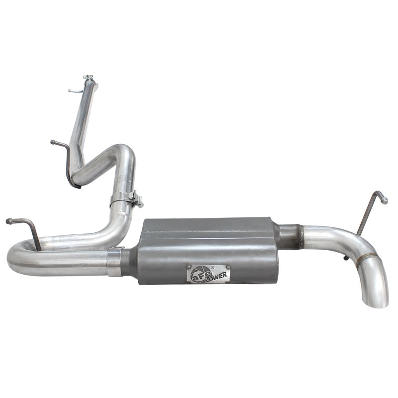 aFe Scorpion 2-1/2 IN Aluminized Steel Cat-Back Hi-Tuck Exhaust System (49-08042-1)