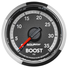 Load image into Gallery viewer, AutoMeter Gen4 Dodge Factory Match 52.4mm Mechanical 0-35 PSI Boost Gauge (8507)