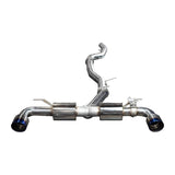 Injen Technology Stainless Steel Cat-Back Exhaust System w/ Burnt Titanium Tips for 20-22 Toyota GR Supra (SES2300TT)