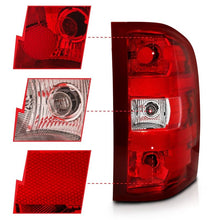 Load image into Gallery viewer, ANZO USA Tail Light Assembly, Red/Clear Lens, OE Replacement, (311303)