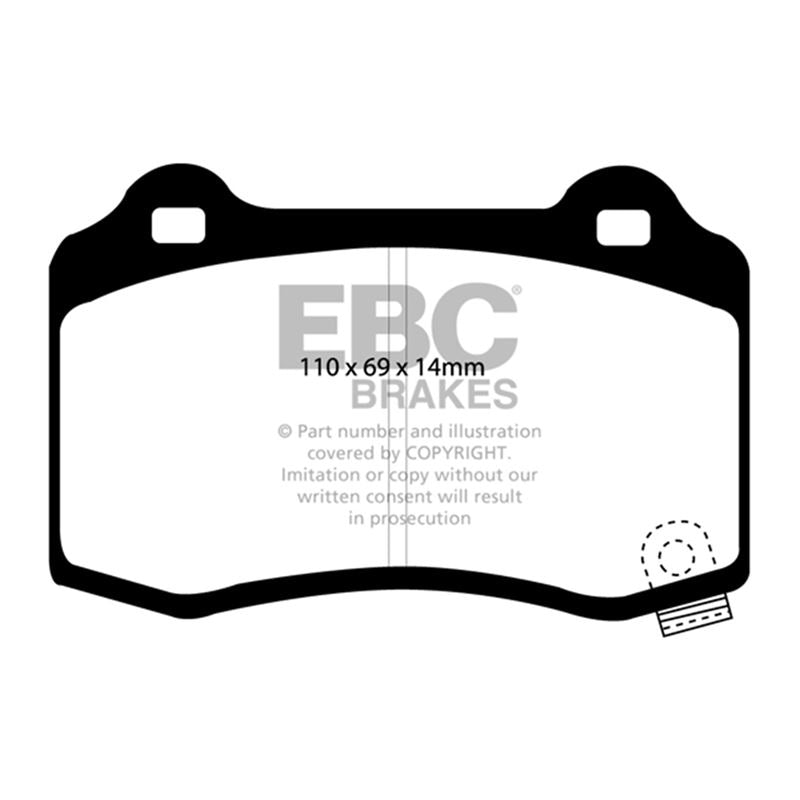 EBC Greenstuff 2000 Series Sport Brake Pads (DP21788)