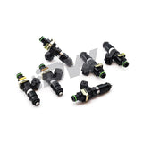 Deatschwerks Set of 6 Bosch EV14 1200cc high impedance injectors (16MX-11-1200-6)