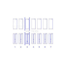 Load image into Gallery viewer, King Engine Bearings Main Bearing Set for 1971 American Motors Ambassador (MB 763SI 030)