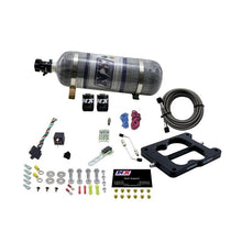 Load image into Gallery viewer, Nitrous Express Q-Jet/Holley Spread Bore Nitrous Kit (50-300HP) w/Composite Bottle (30080-12)