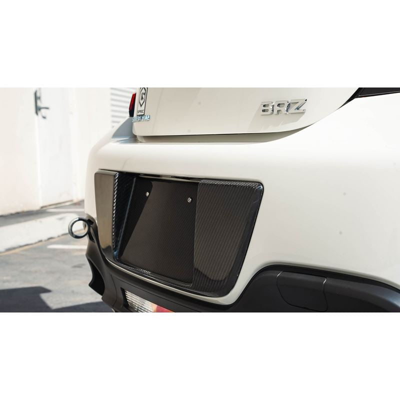 APR Performance Toyota GR86/ Subaru BRZ Carbon Fiber License Plate Frame 2022-2023 (CBX-GRBRZLIC)