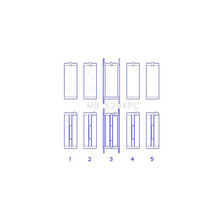 Load image into Gallery viewer, King Engine Bearings Main Bearing Set for 1987-1991 Ford LTD Crown Victoria (MB 529XPC)