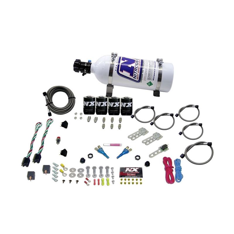 Nitrous Express GM EFI Dual Stage Nitrous Kit (50-150HP x 2) w/5lb Bottle (20224-05)