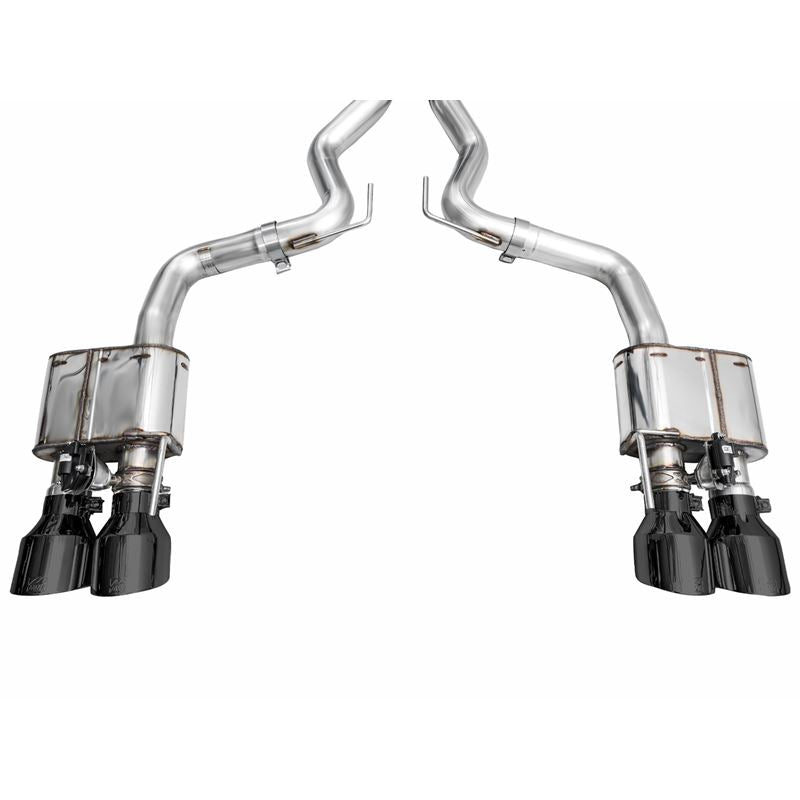 AWE SwitchPath Catback Exhaust w/ Quad Diamond Black Tips for 2024 Ford Mustang Dark Horse S650 RWD (3025-43375)