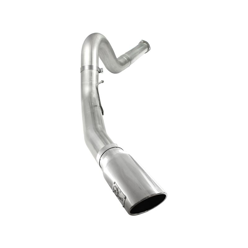 aFe ATLAS 5 IN Aluminized Steel DPF-Back Exhaust System w/Polished Tip (49-03055-P)